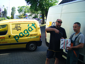 Targonca szállítás